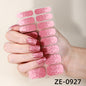 Gradient Onion Powder French Nail Applique Nail Stickers