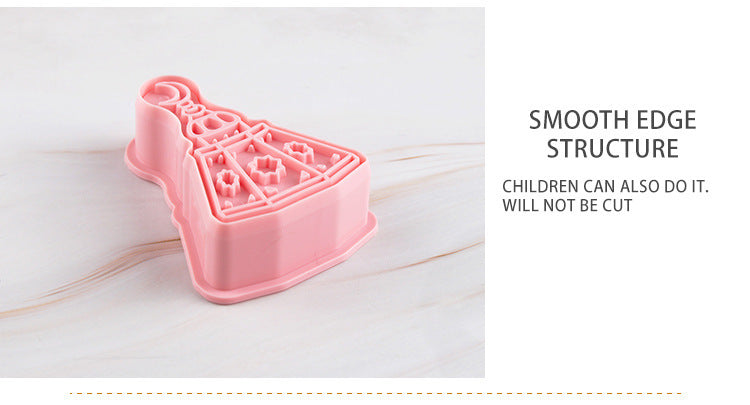 Cookie Mold 3d 3d Diy Plastic Suit Home Cake Cookie Press Type Baking Tool Cutter