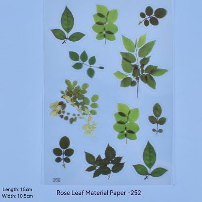 More Than Crystal Glue Flowers Material Stickers