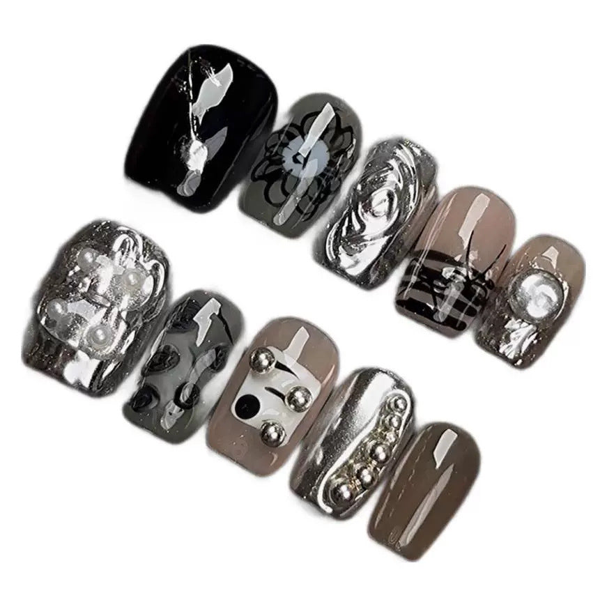 Handmade Wear Nail Gold Powder Heavy Industry Manicure