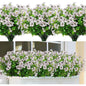 Artificial Flowers Eucalyptus Fake Flower Violet Home Porch