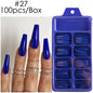 Blue Box Full Paste Wear Long Ballet Nail Plate