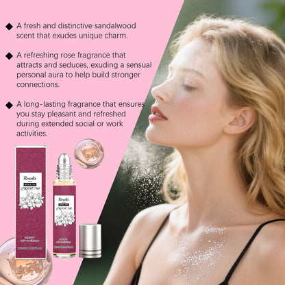 Natural, Fresh, Elegant, Lingering Fragrance, Portable, Rose Fragrance, Perfume