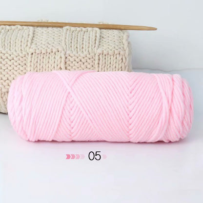 Milk Cotton Handmade DIY Braided Coarse Yarn