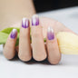 Internet Celebrity Gradient Onion Powder Little Nail Stickers