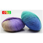 Section Dyed Rainbow Wool Yarn