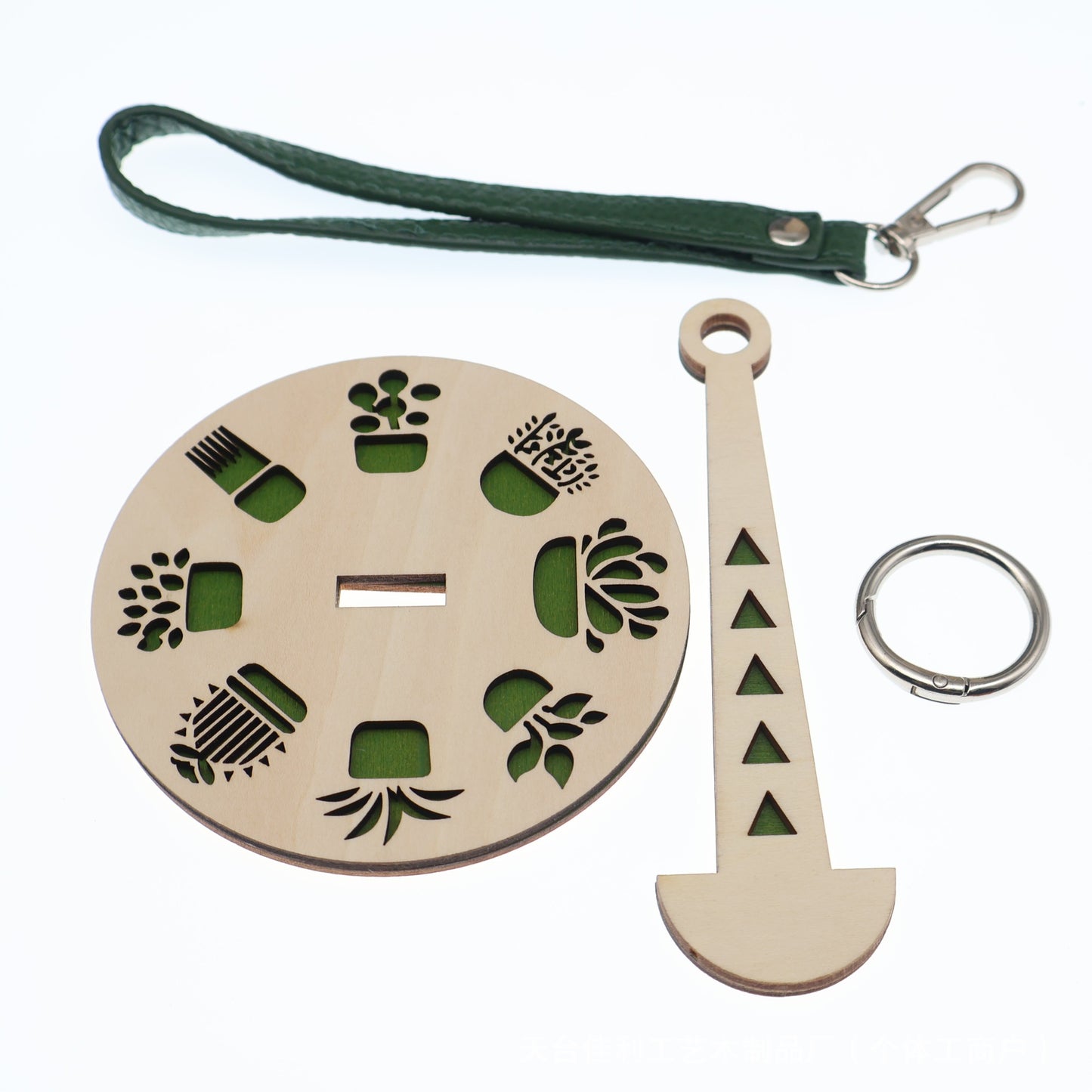 Portable Wrist Yarn Rack Wooden Craftwork