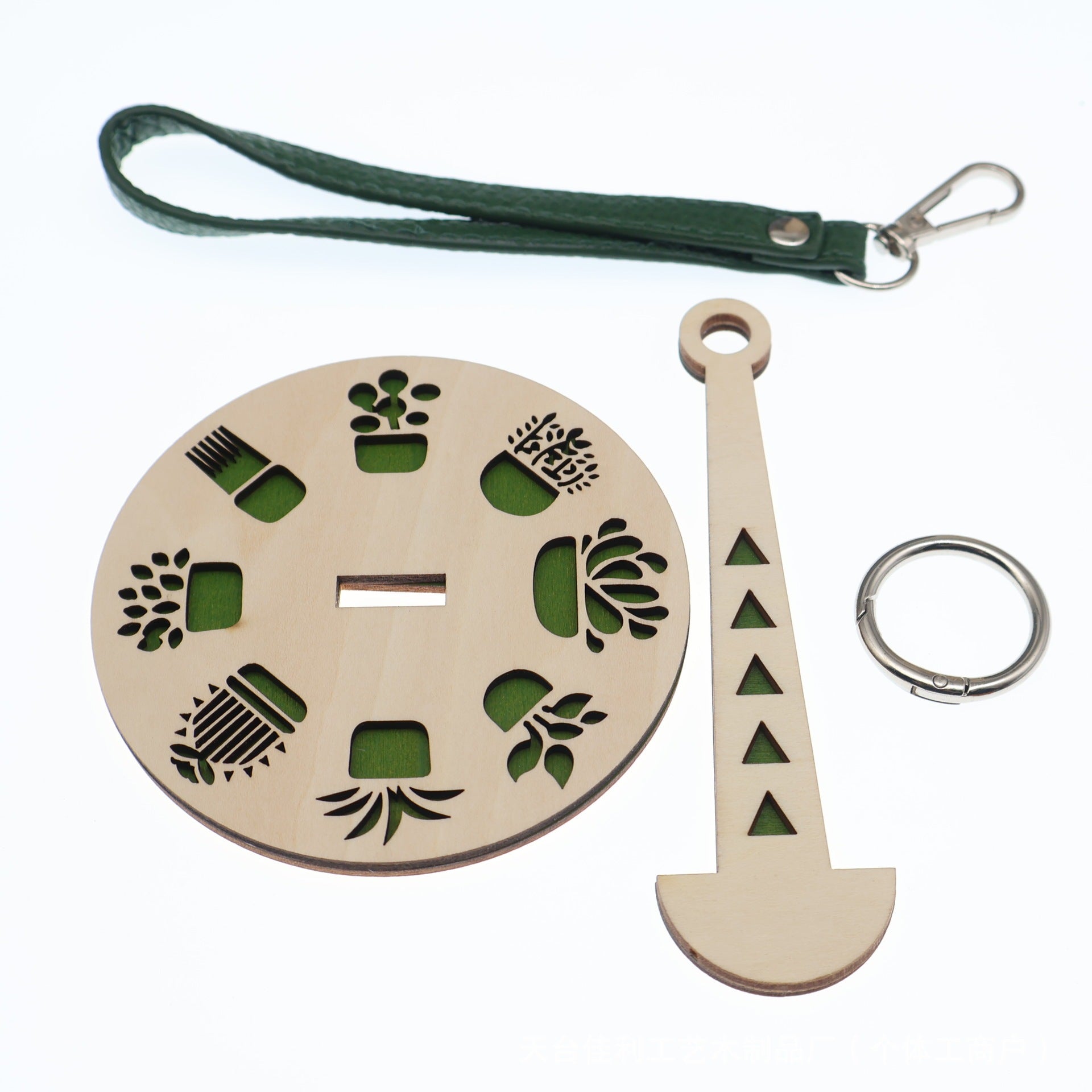 Portable Wrist Yarn Rack Wooden Craftwork