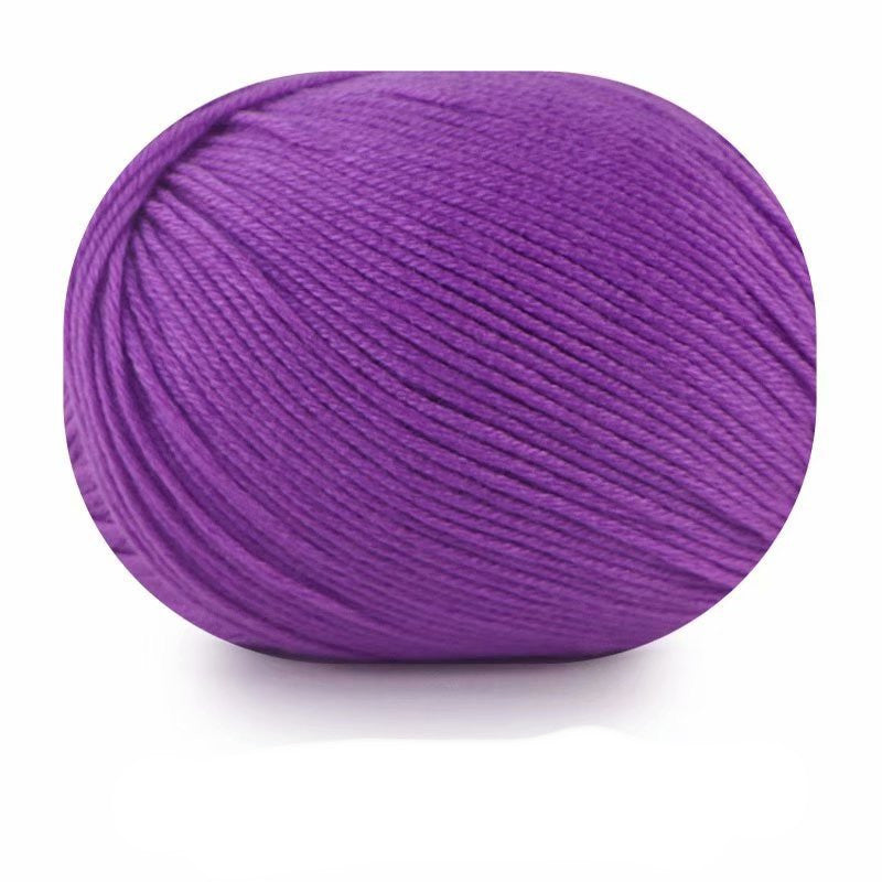 6-strand Hand-woven Milk Cotton Yarn