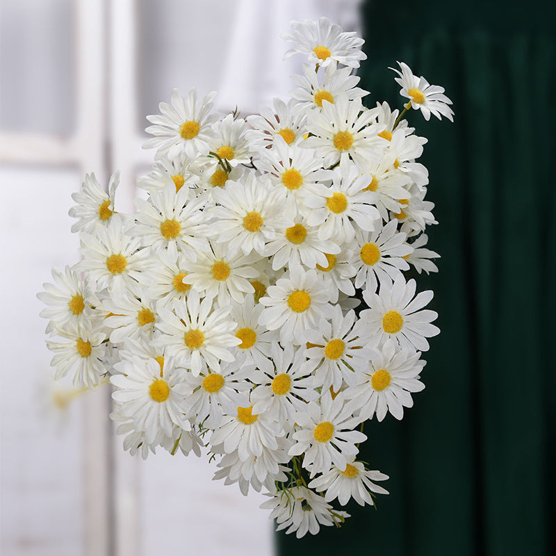 Home Decoration 5 Heads New York Aster Artificial Flowers