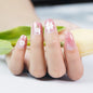 Internet Celebrity Gradient Onion Powder Little Nail Stickers