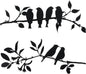 Metal Wall Art Vivid Bird Decoration