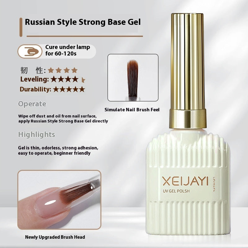 Glass Sealing Layer Reinforced Bottom Nail Tip Adhesive Wear Nail Polish Gel