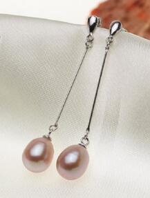 YIKALAISI Natural Pearl Statement Earrings Outstanding For Women