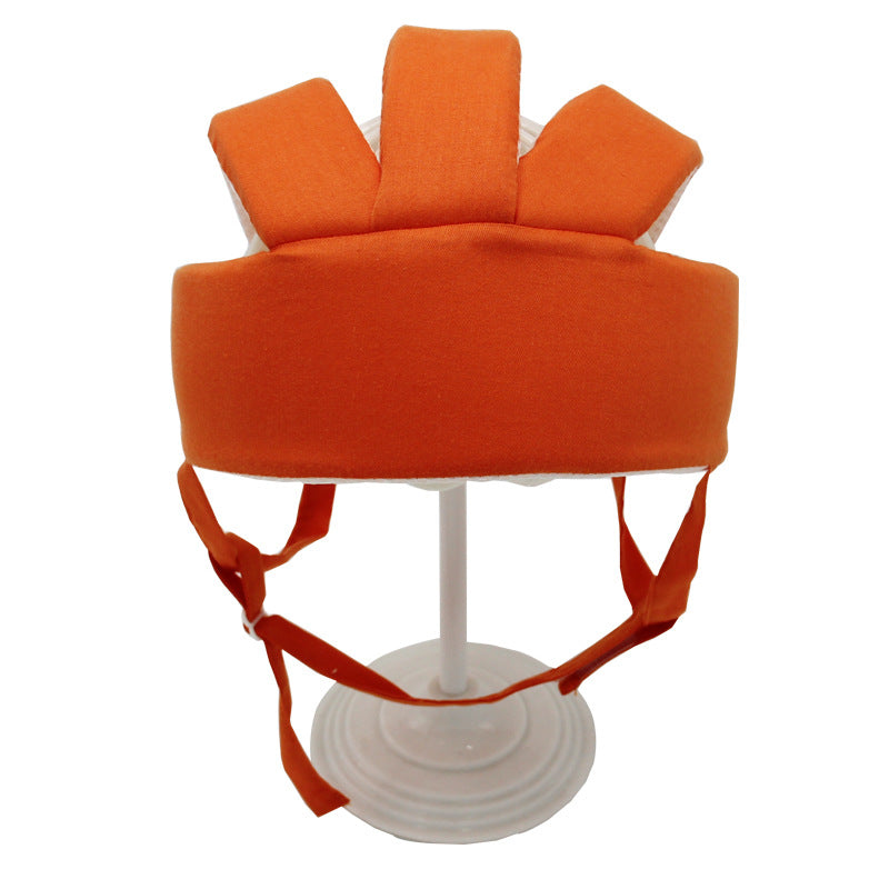 Baby Learning to Walk Anti-Collision Hat Infant Toddler Safety Helmet Cotton Protective Cap Fully Cotton Breathable Lightweight