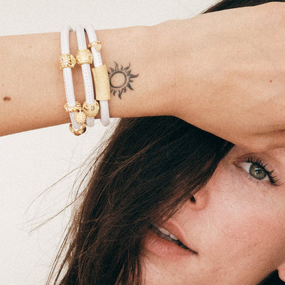 Shine Love - Dangle Charm 4 mm with Bracelet - Sterling Silver