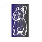 FRENCH BULLDOG WALL STICKER CAR BUMPER STICKER FRANCES DOG VINYL DECALS