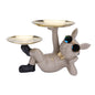 French Bulldog Sculpture Dog Statue with Tray and Keys Holder Storage Gift Home Decor Ornaments Rood Decor Animal Figurine