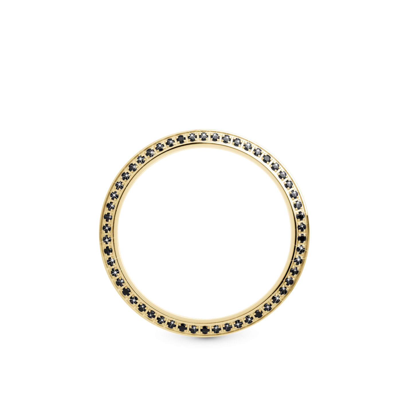 Topring 54 Black Safirer Topringe - CHRISTINA