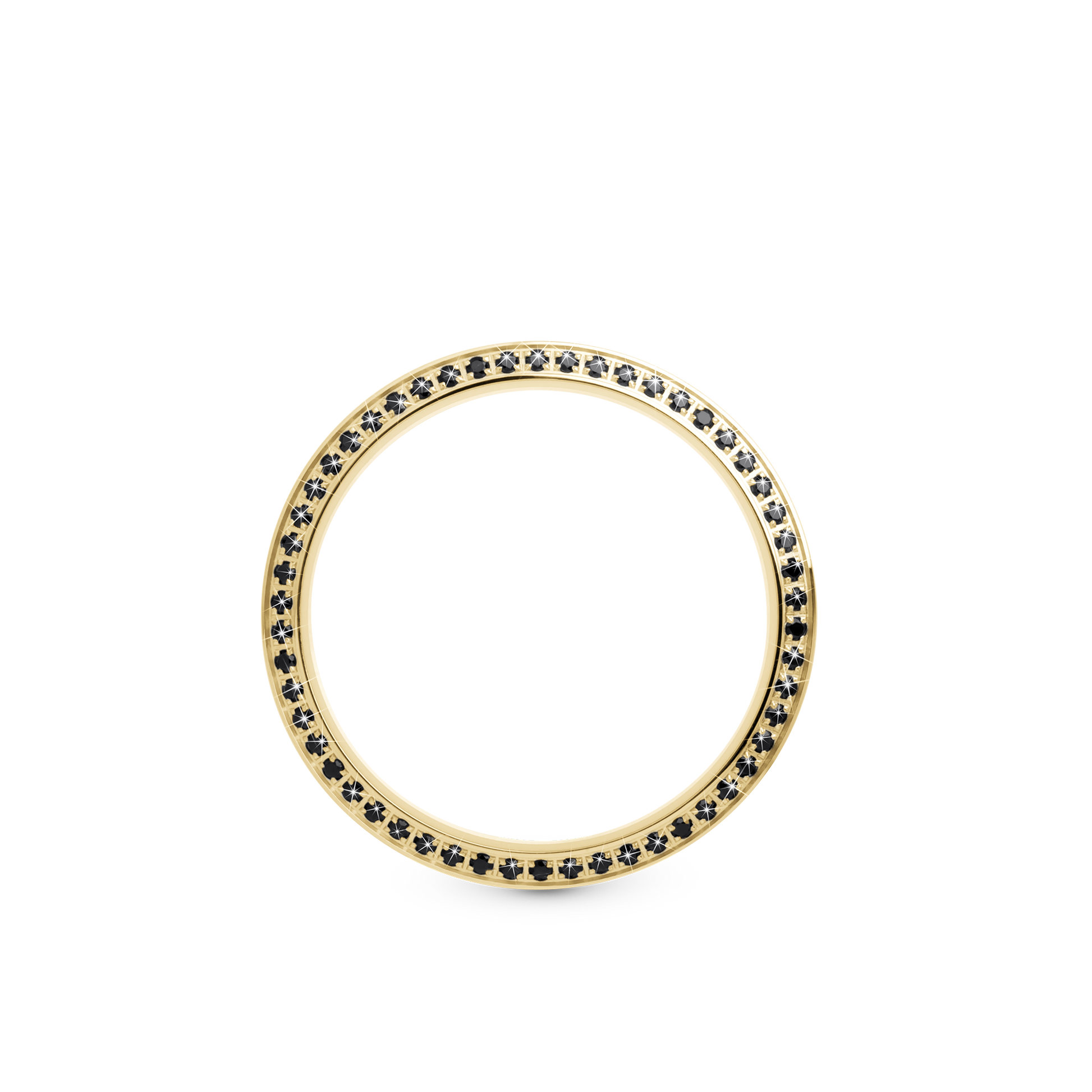 Topring 54 Black Safirer Topringe - CHRISTINA