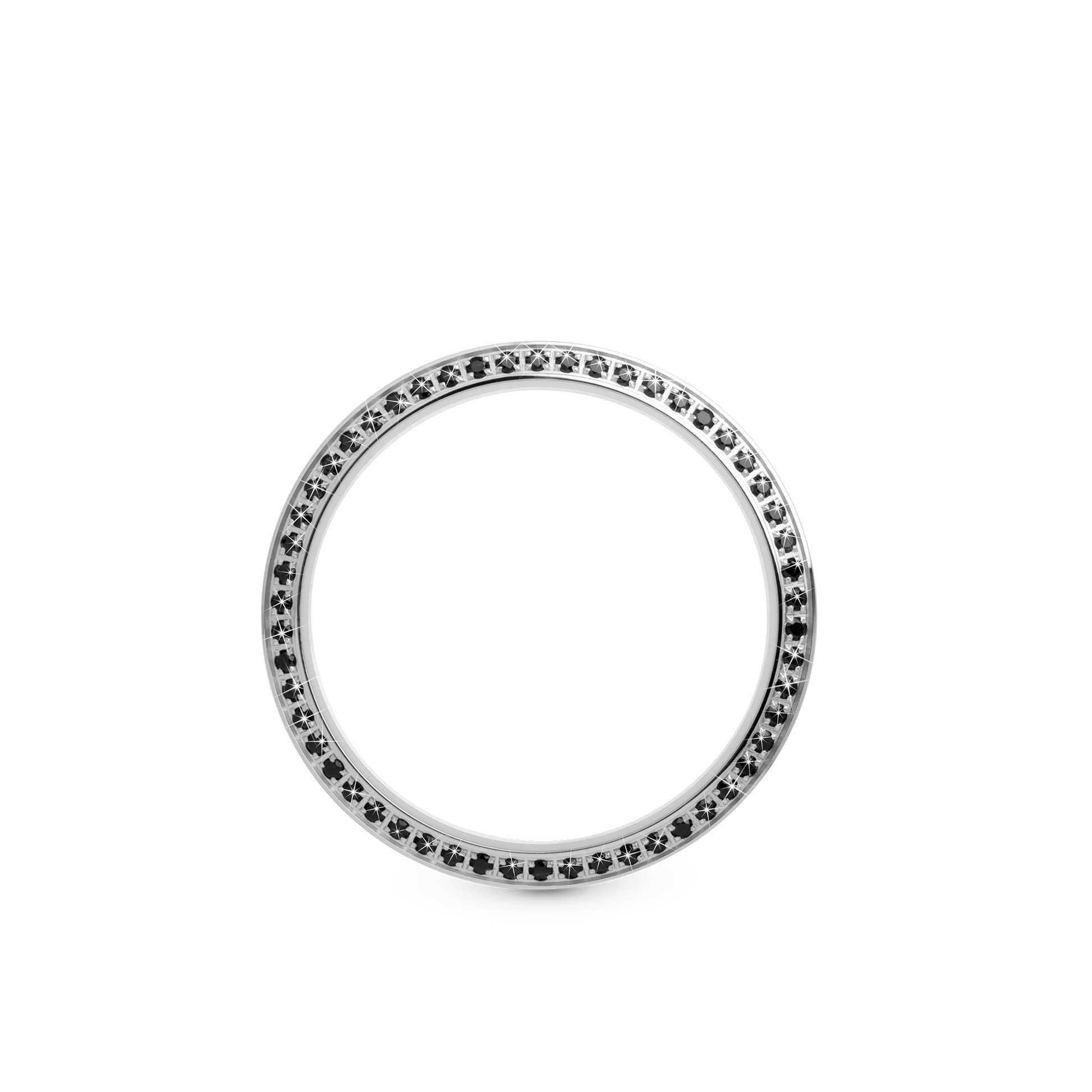 Topring 54 Black Safirer Topringe - CHRISTINA