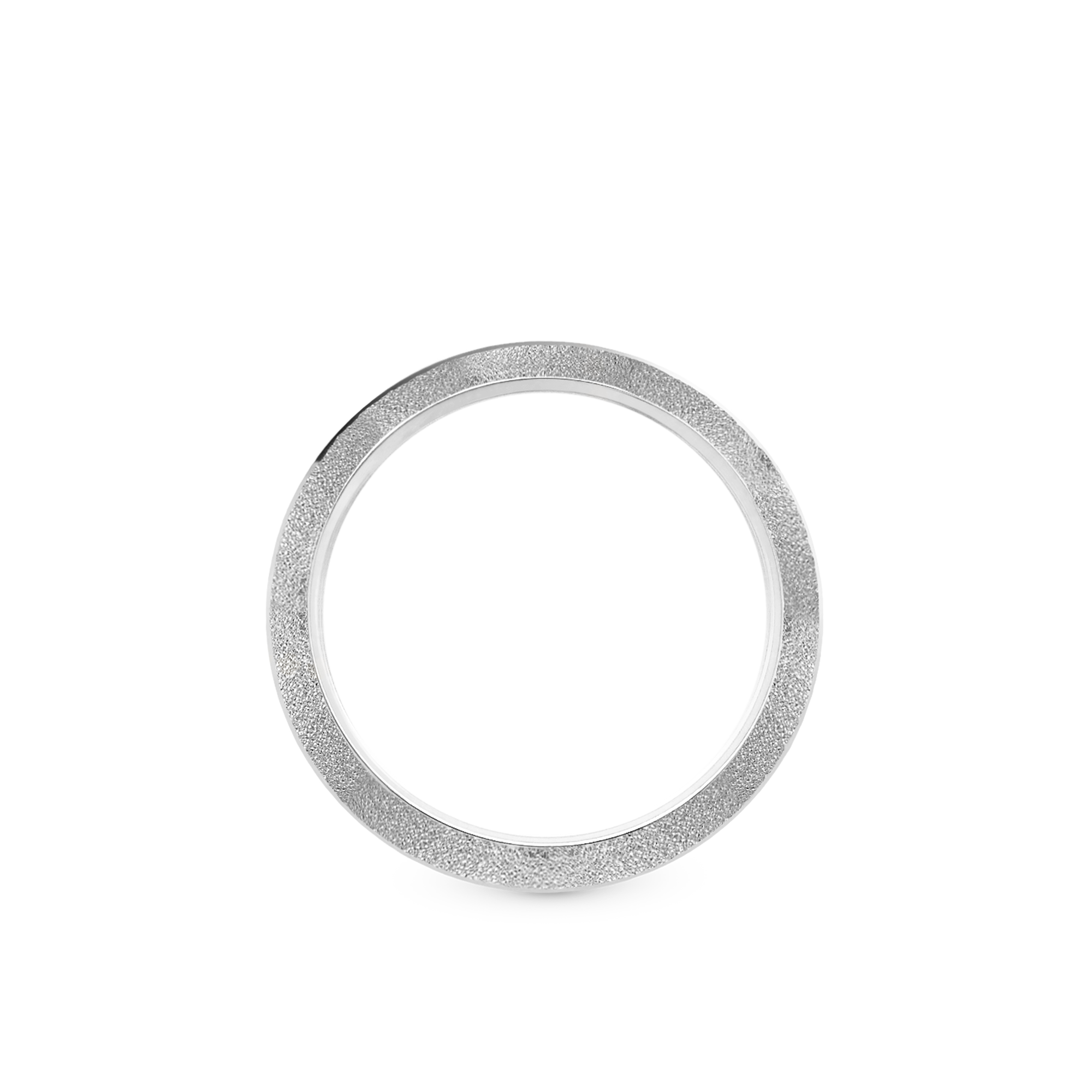 Magic top bezel 32 mm, Mineral glass, st - Steel