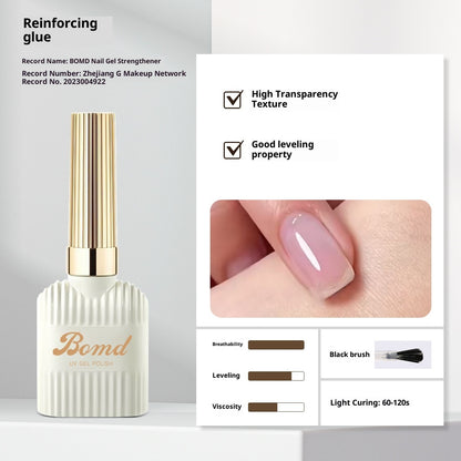 Construction Of Nail Polish Adhesive By Smudging Of Primer And Seal Coat