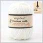 Milk Cotton Wool For Knitting Baby Crochet Yarn Wea