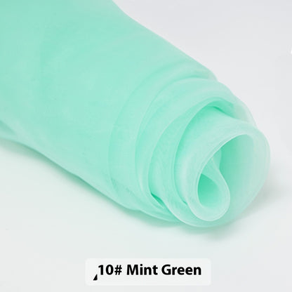 Fine-meshed Organza Fabric Yarn Sheer Yarn Wedding Dress