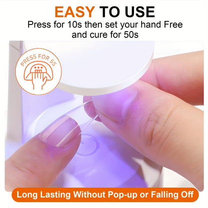 Nail Multi-functional Shape Solid Nail Glue