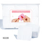 Portable Home Solid Color Magic Nail Polish Removing Tissue