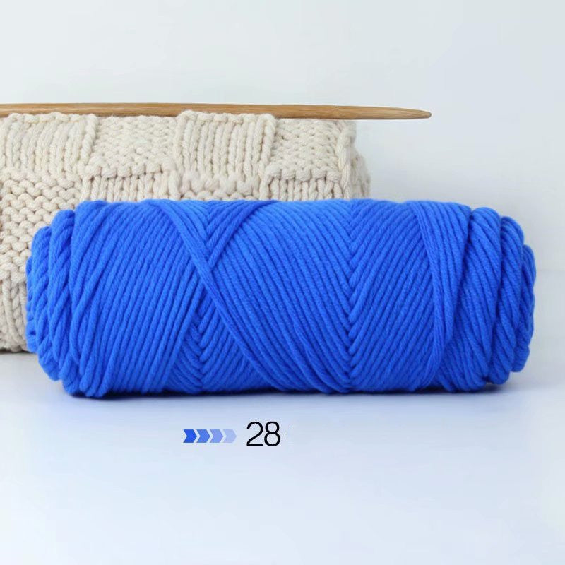 Milk Cotton Handmade DIY Braided Coarse Yarn