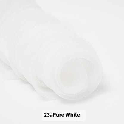 Fine-meshed Organza Fabric Yarn Sheer Yarn Wedding Dress