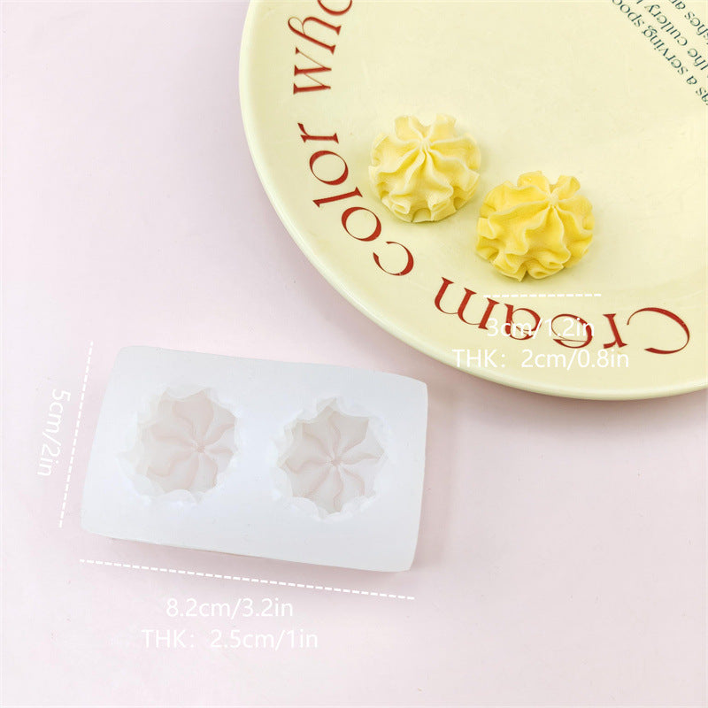 Creative Replica Bread Silicone Fondant Cake Decoration Tool DIY Handmade Pinch Mold