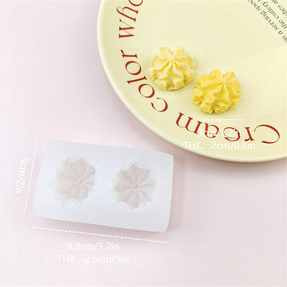 Creative Replica Bread Silicone Fondant Cake Decoration Tool DIY Handmade Pinch Mold