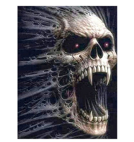 Diamond Painting Horror Skull Art Mosaic Home Wall Decoration