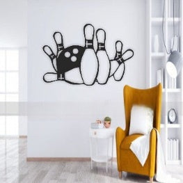 Bowling Acrylic Wall Art