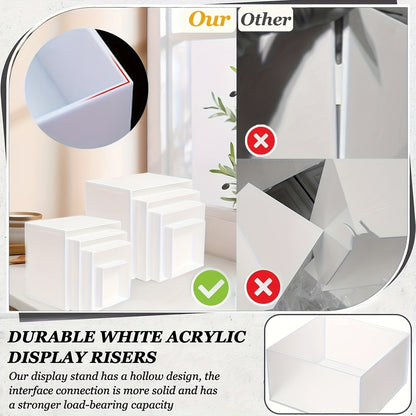 6 Acrylic Display Boxes