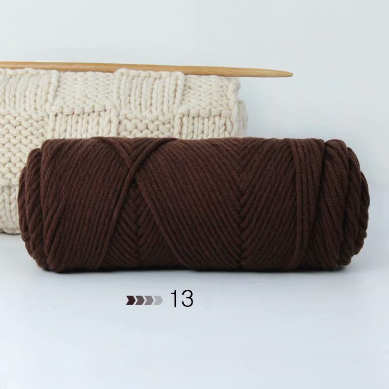 Milk Cotton Handmade DIY Braided Coarse Yarn