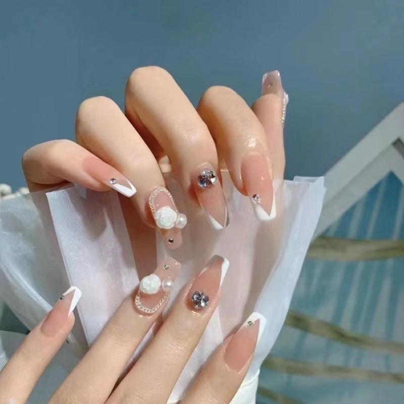 Camellia-Serie Handgetragene Rüstung Abnehmbare Nagelsticker