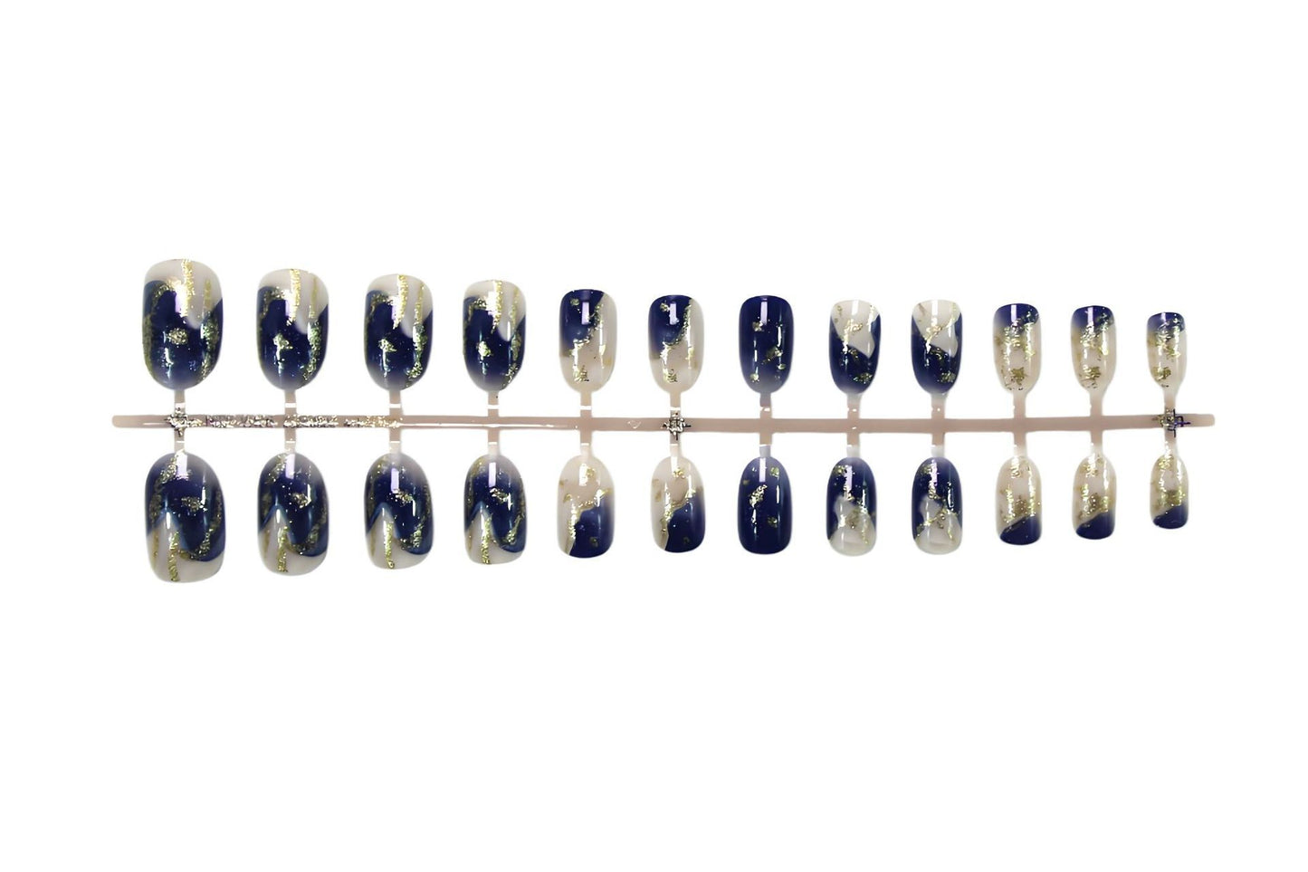 Quicksand Ice Transparent Blue Blooming European And American Wear Armor