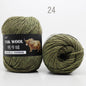 Cow Wool Yarn Scarf Thread Hat 245 Stick Needle Hand-knitted Medium Thick Coat