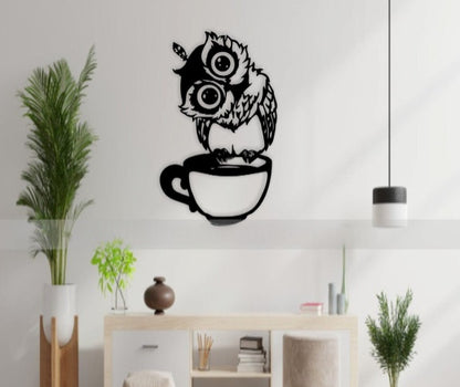 Owl Acrylic Wall Art