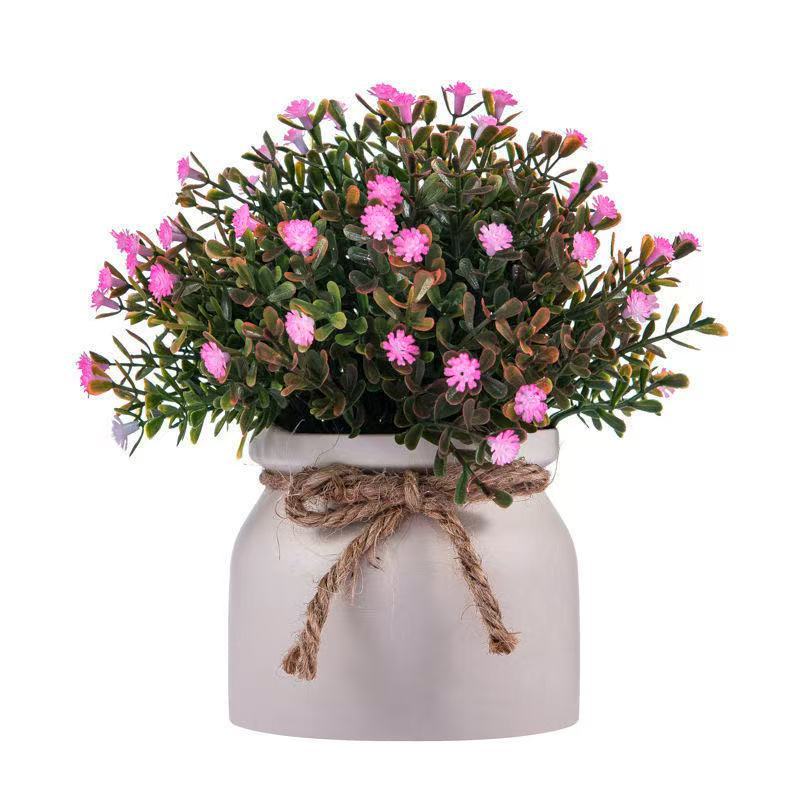 Desktop Living Room Small Bonsai Ornaments Fake Flowers