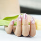 Internet Celebrity Gradient Onion Powder Little Nail Stickers