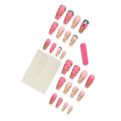 Diamond Red-crowned Crane Wear Armor Bamboo Leaf European And American