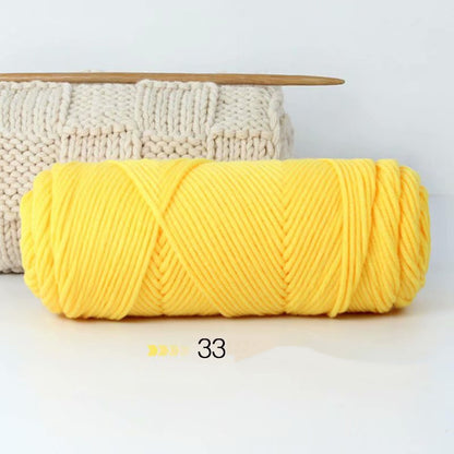 Milk Cotton Handmade DIY Braided Coarse Yarn