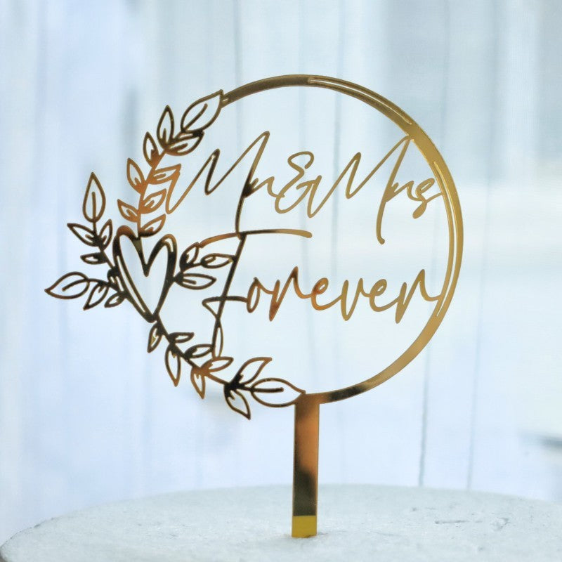 Love Wedding Proposal Acrylic Cake Insertion