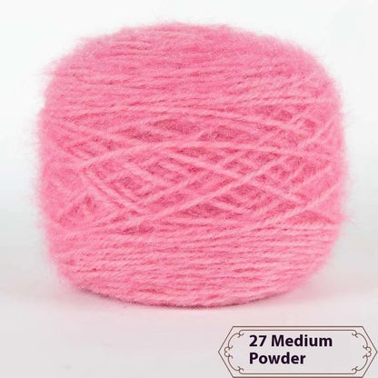 3 Two Groups Of Squirrel-velvet Yarn Hand-knitted Medium Thickness Hat Scarf Coat Waistcoat Cushion Plush Wool 150g