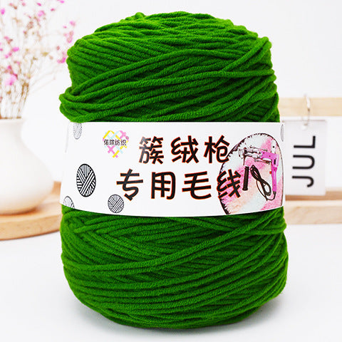 Tufting Special Wool Pagoda Tube Long-staple Cotton Wool Handmade Diy Carpet Shaft Yarn